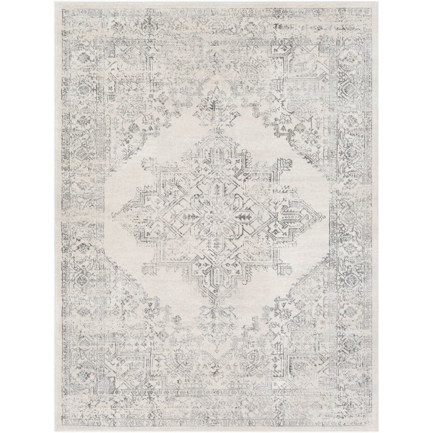 Ceren Vintage Oriental Boho Cream Rug
