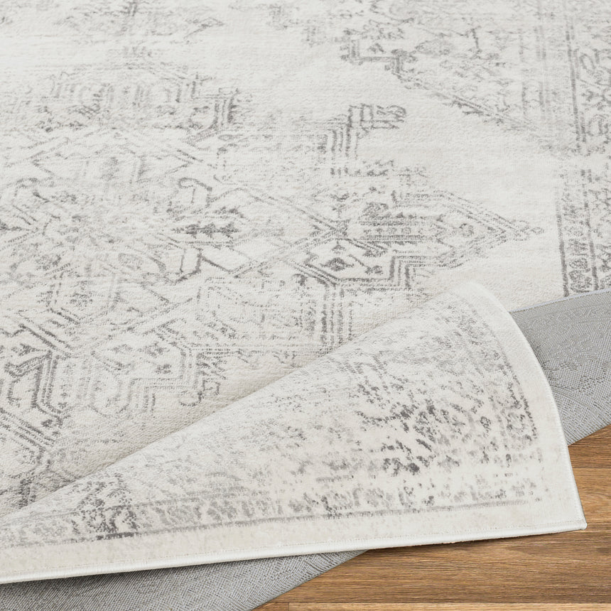 Ceren Vintage Oriental Boho Cream Rug