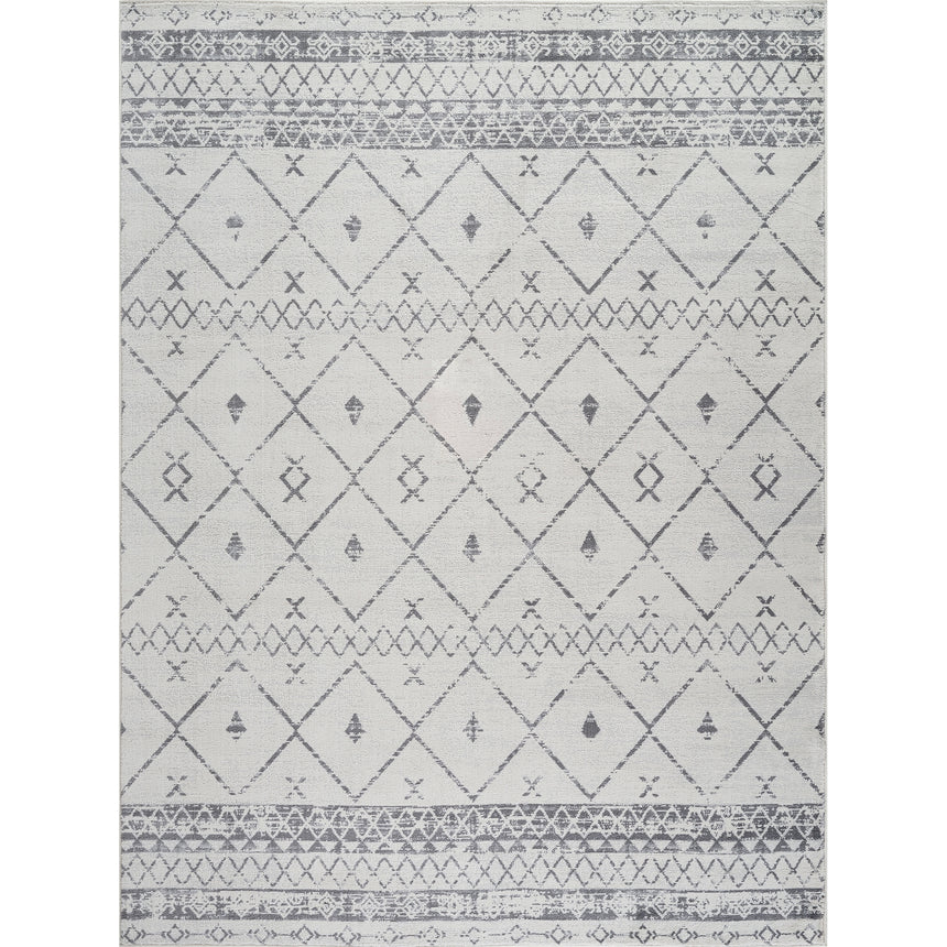 Mya Berber Global White Rug
