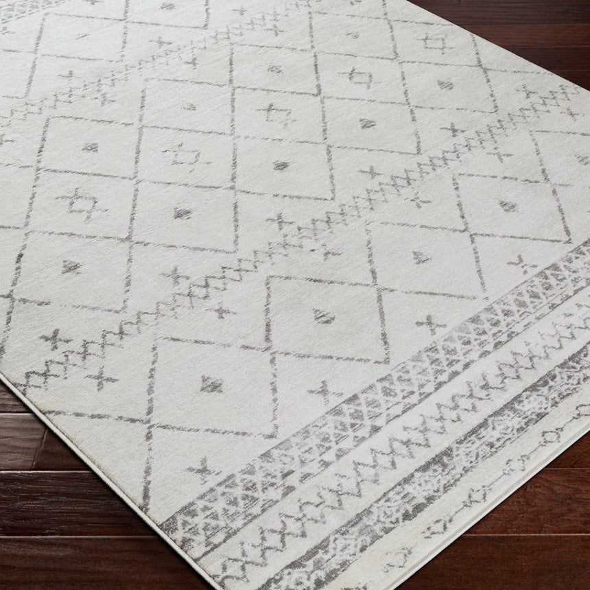 Mya Berber Global White Rug