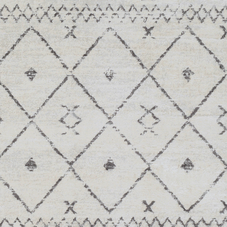 Mya Berber Global White Rug