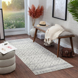 Mya Berber Global White Rug