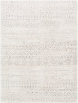 Induja Berber Modern High Pile Cream Rug