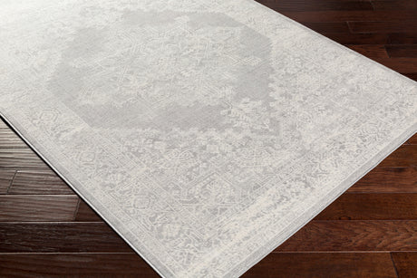Ceren Vintage Oriental Boho Grey Rug - Image 6