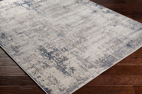Lopika Abstract Modern Marble Grey Rug - Image 6