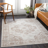 Shawna Vintage Oriental Boho Cream Rug