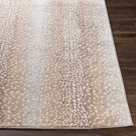 Zorina Scandi Boho Tan Polka Dot Rug - Image 5