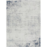 Alix Modern Marble Dark Blue Rug