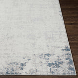 Alix Modern Marble Dark Blue Rug