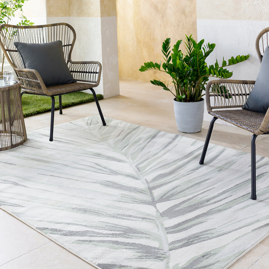Alaya Scandi Coastal Medium Green Rug
