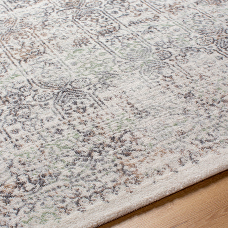 Vicky Vintage Oriental Boho Medium Grey Rug - Image 3
