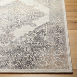 Ceren Vintage Oriental Boho Light Brown/Medium Grey Rug