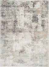 Topaz Abstract Modern Marble Light Brown/Charcoal Rug