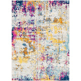 Sarah Abstract Rug Abstract Modern Marble Medium Grey Rug