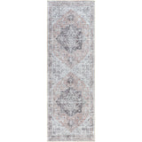 Capucine Machine Washable Modern Boho Grey Rug