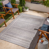 Sierra In- & Outdoor Global Dark Blue Rug