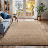 Sierra In- & Outdoor Global Jute-Look Brown Rug