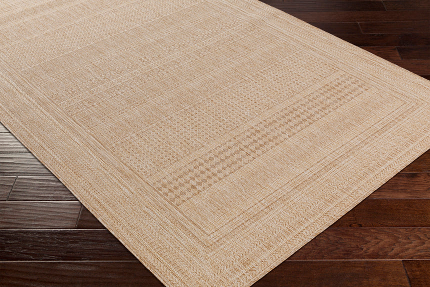 Sierra In- & Outdoor Global Jute-Look Brown Rug