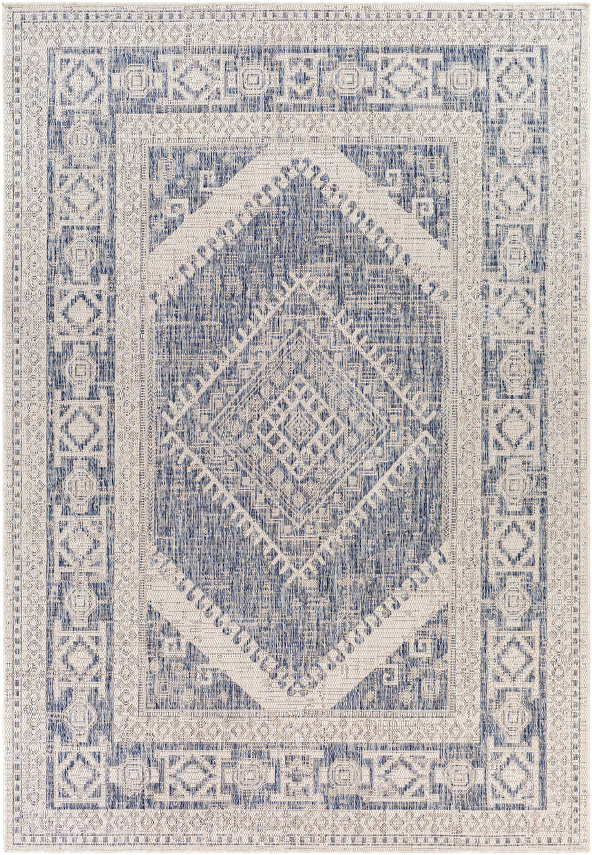 Anwara In- & Outdoor Global Navy Rug