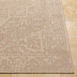 Gena In- & Outdoor Oriental Jute-Look Brown Rug