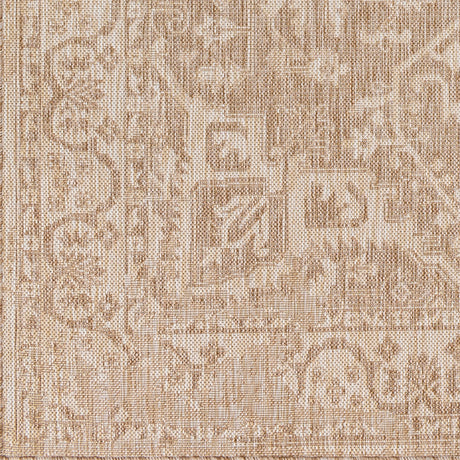 Gena In- & Outdoor Oriental Jute-Look Brown Rug - Image 7
