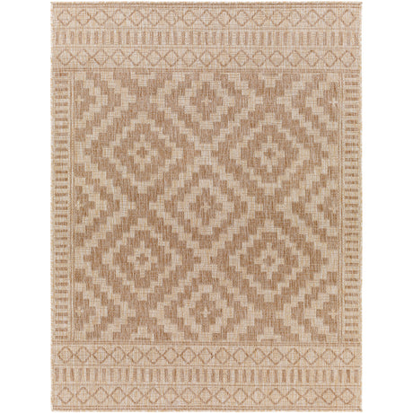Tricia In- & Outdoor Global Jute-Look Brown Rug - Image 1