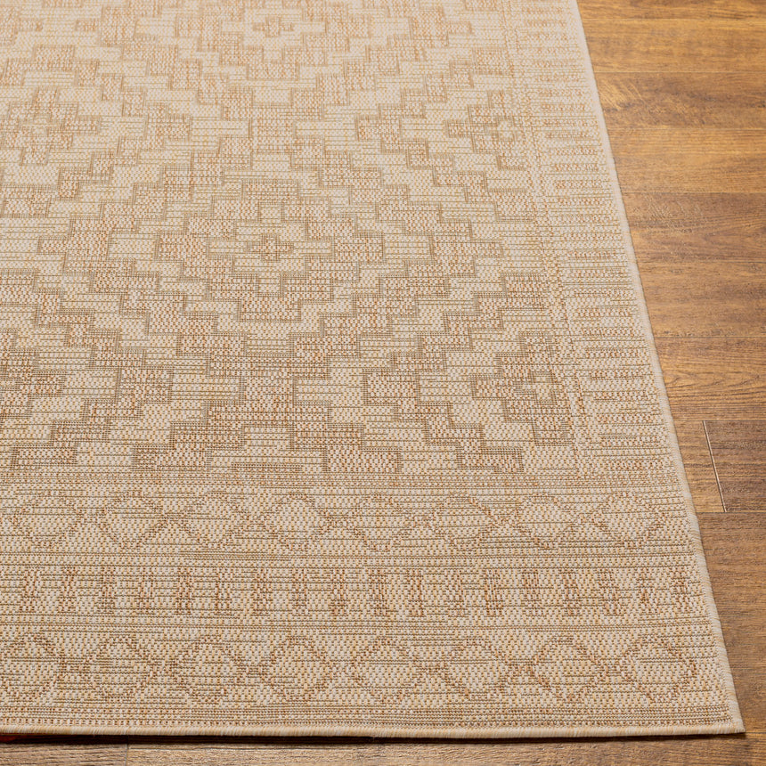 Tricia In- & Outdoor Global Jute-Look Brown Rug