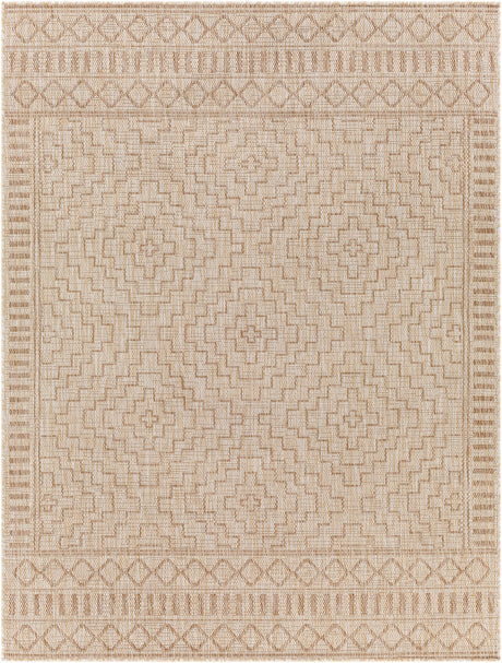Tricia In- & Outdoor Global Jute-Look Beige Rug - Image 1