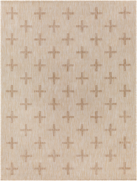 Gavina In- & Outdoor Global Jute-Look Brown Rug - Image 1