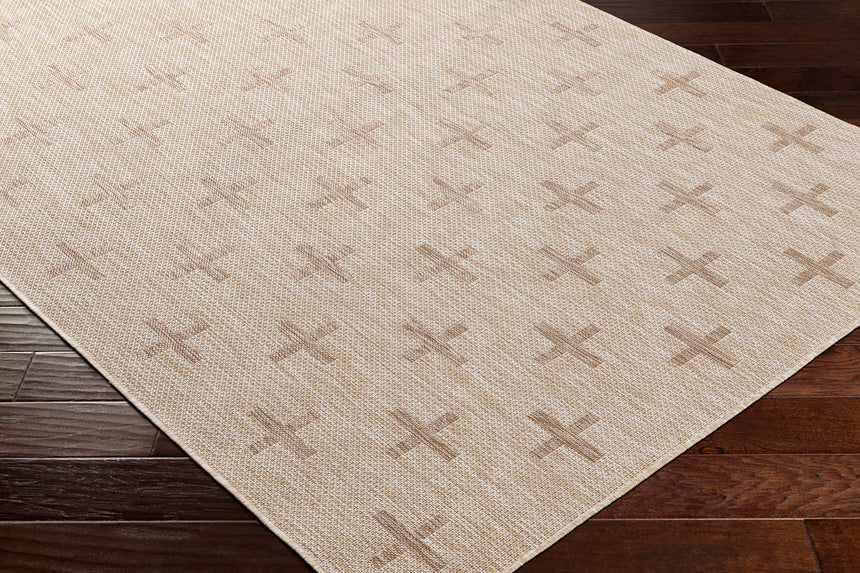 Gavina In- & Outdoor Global Jute-Look Brown Rug
