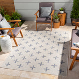 Gavina In- & Outdoor Global Dark Blue Rug