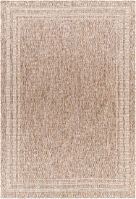 Georgia In- & Outdoor Cottage Jute-Look Brown Rug - Image 1