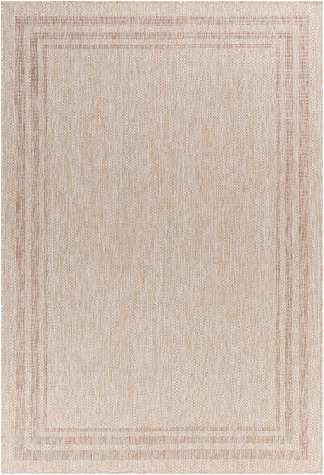 Georgia In- & Outdoor Cottage Jute-Look Beige Rug - Image 1