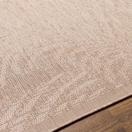 Vanessa In- & Outdoor Coastal Jute-Look Beige Rug - Image 3