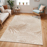 Vanessa In- & Outdoor Coastal Jute-Look Brown Rug