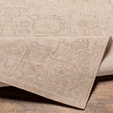 Linda In- & Outdoor Oriental Jute-Look Brown Rug