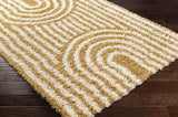 Christina Shaggy Modern Plush Pile Camel Rug