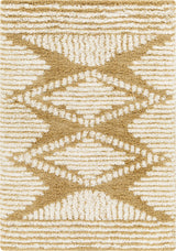 Nuria Shaggy Modern Plush Pile Camel Rug