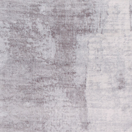 Giulia Abstract Modern Marble Light Grey Rug - Image 7