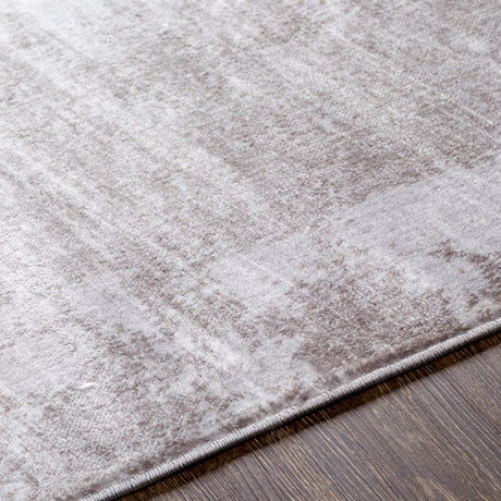 Giulia Abstract Modern Marble Light Grey Rug - Image 3