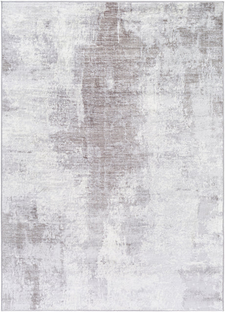 Giulia Abstract Modern Marble Cream Rug - Image 1