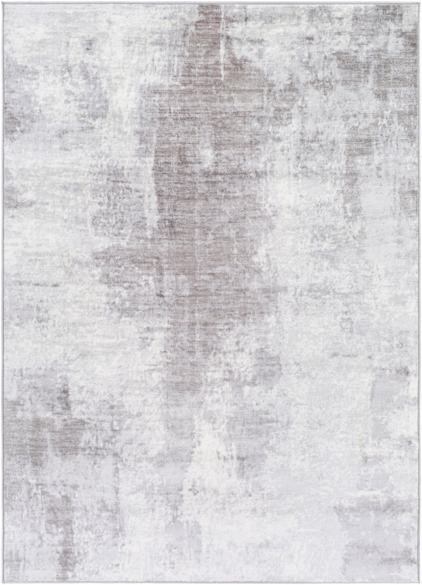 Giulia Abstract Modern Marble Cream Rug