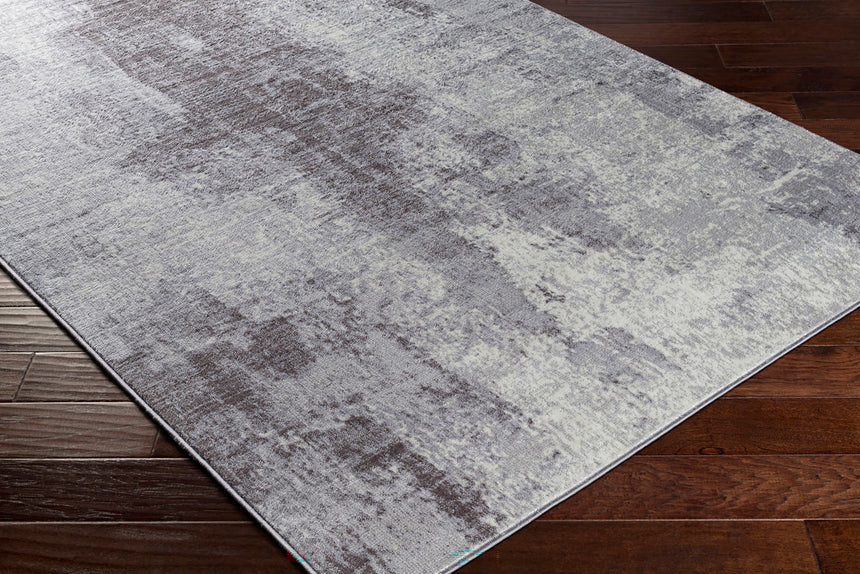 Giulia Abstract Modern Marble Cream Rug